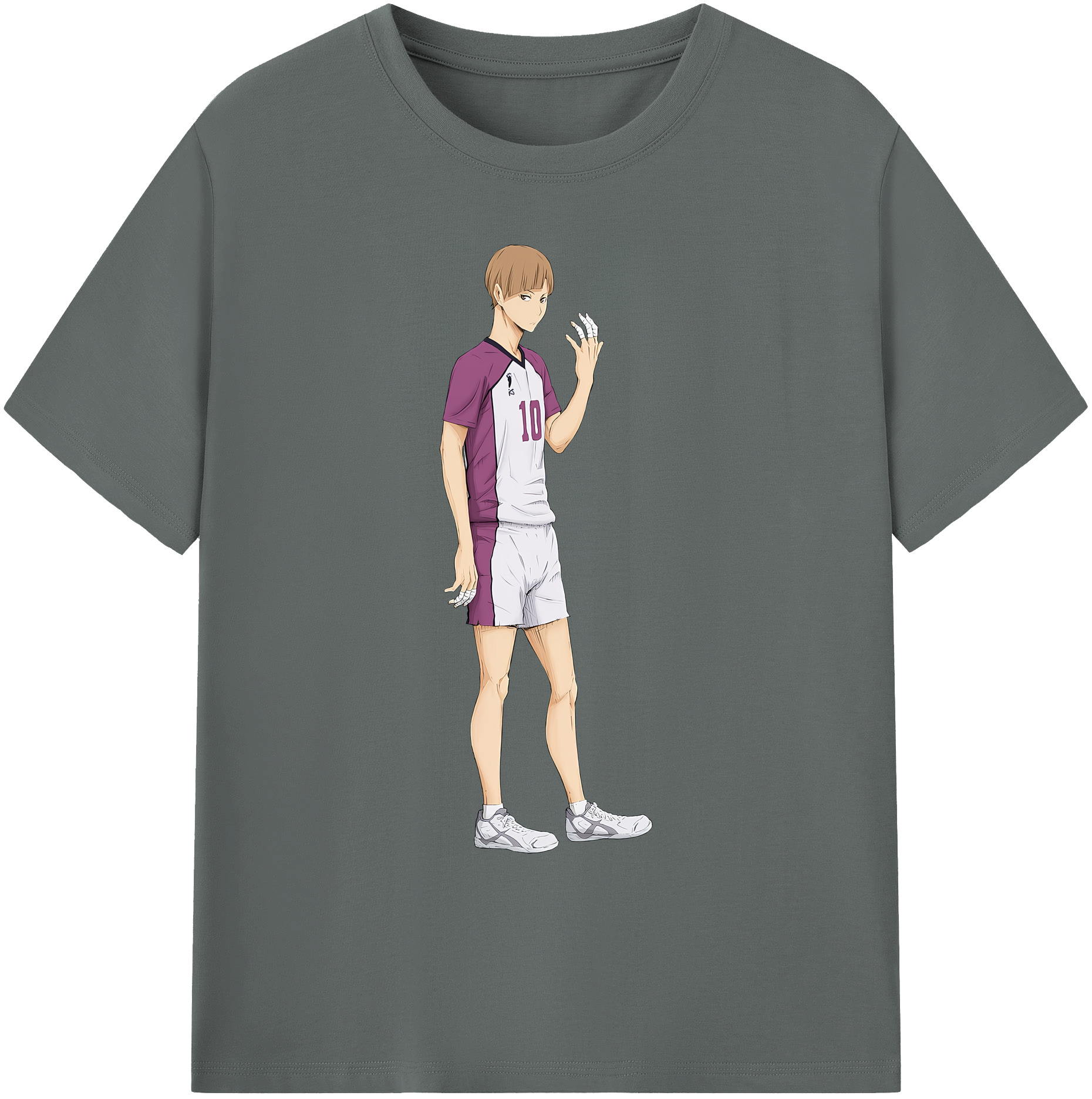 （画像用） ハイキュー!! Haikyu!! 綿100％ メンズ半袖Tシャツ｜肌触りやわらか＆通気性